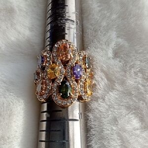 Muti Cluster Statement Ring SIZE 10